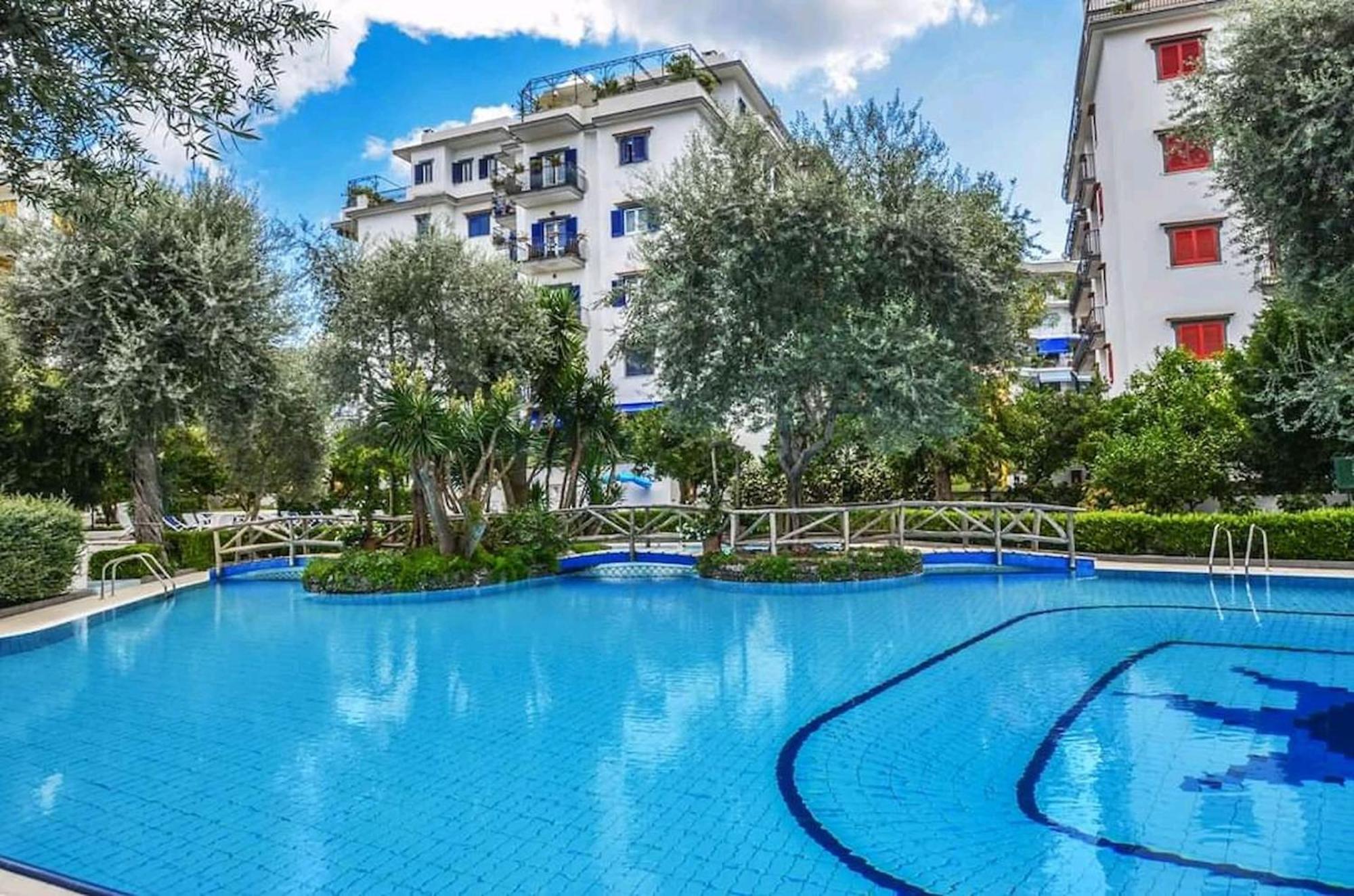 Sorrentovibes - Modern Apartment With Terrace, Swimming Pool&Tennis Dış mekan fotoğraf